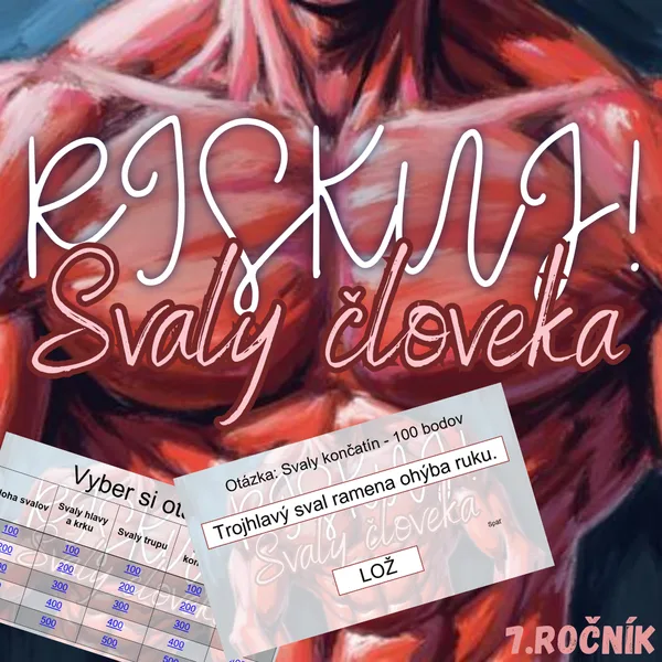 RISKUJ! - Svaly človeka