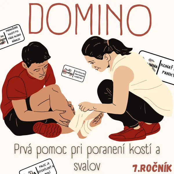 Domino - Prvá pomoc pri poranení kostí a svalov