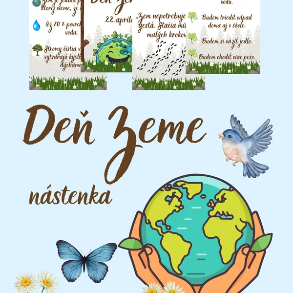 Deň Zeme - nástenka