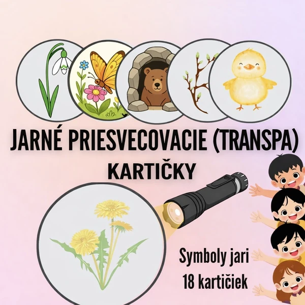 JARNÉ PRESVECOVACIE (TRANSPA) KARTIČKY