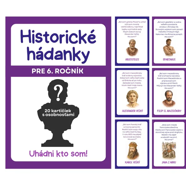 Historické hádanky - osobnosti 6. ročník