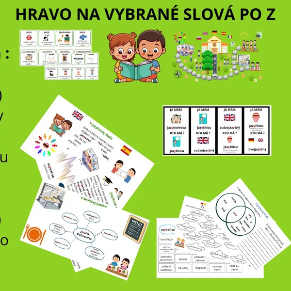 Hravo na vybrané slová po Z