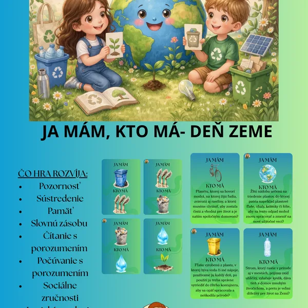 Ja mám, kto má- Deň Zeme