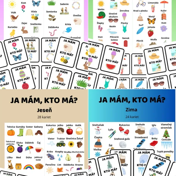 Ja mám, kto má - Ročné obdobia