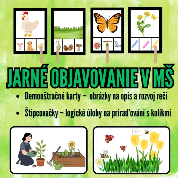 JARNÉ OBJAVOVANIE V MŠ
