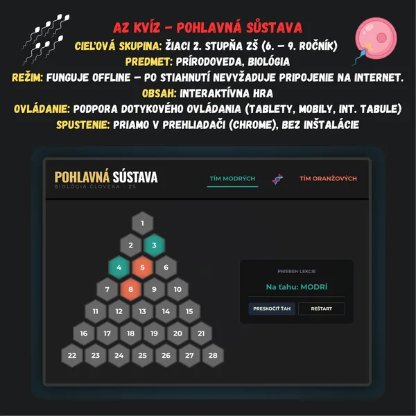 AZ Kvíz - Pohlavná sůstava