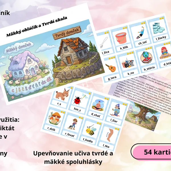 Mäkký obláčik a tvrdá skala