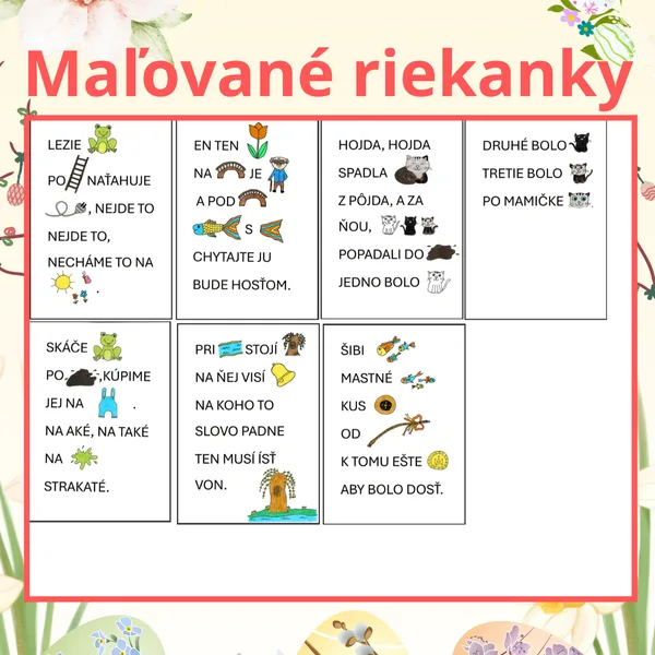 Maľované riekanky