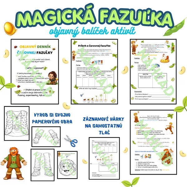 MAGICKÁ FAZUĽKA – objavné aktivity (pokus, prvouka, experiment) | 1. stupeň ZŠ