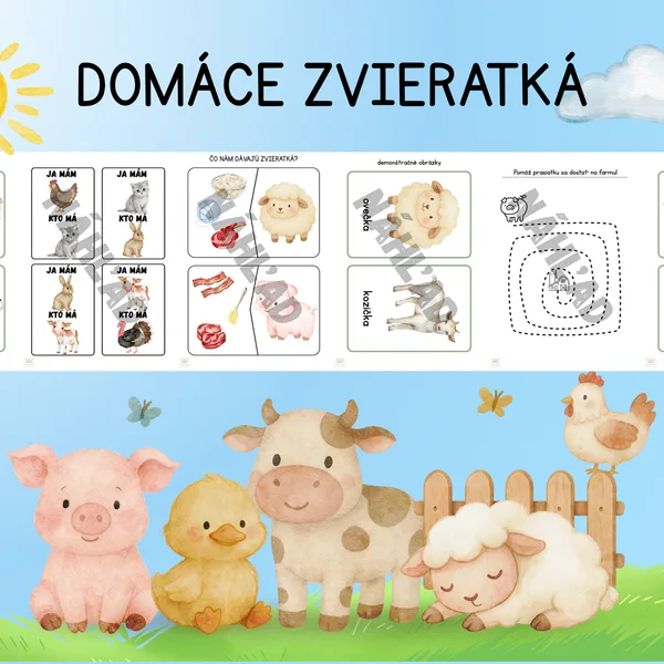 Domáce zvieratká 🐮