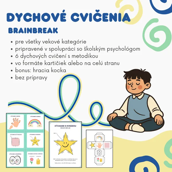Dychové cvičenia - brainbreak