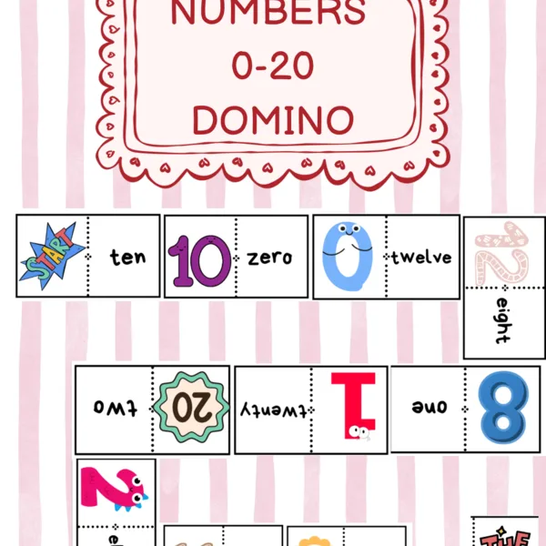 Numbers 0-20 
