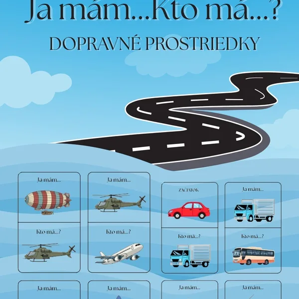 Ja mám, kto má ? - Dopravné prostriedky 