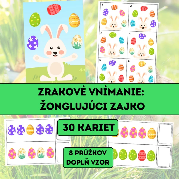 Zrakové vnímanie: Žonglujúci zajko