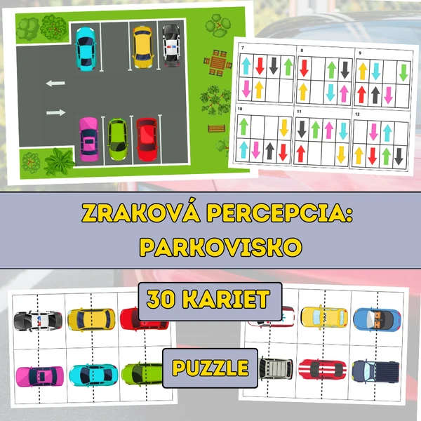 Zraková percepcia: Parkovisko