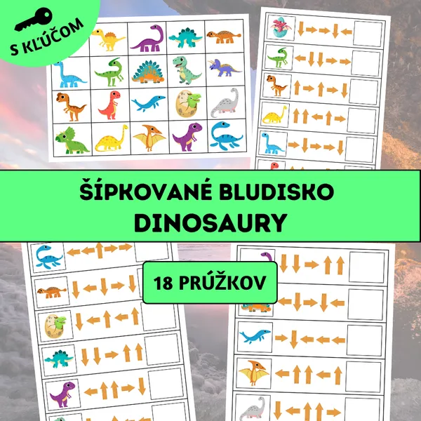 Šípkované bludisko: Dinosaury