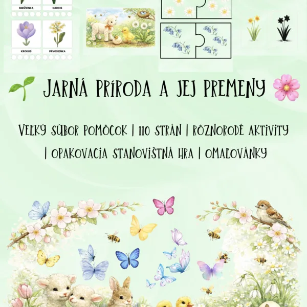 🌸 Jarná príroda a jej premeny