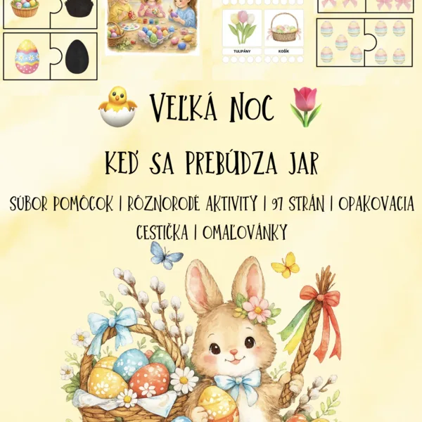 🌷🐣 Veľká noc, keď sa prebúdza jar 🐣🌷