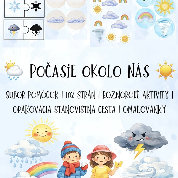🌦️ Kúzelný svet počasia
