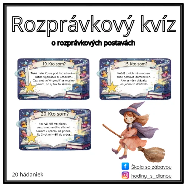 Rozprávkový kvíz- postavy
