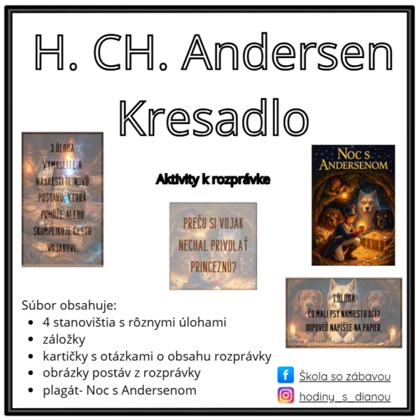H. CH. Andersen- Kresadlo