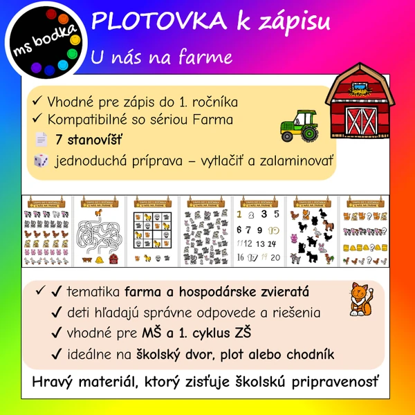 Plotovka zápis FARMA
