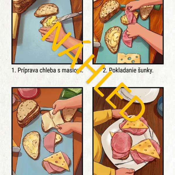 Dejové kartičky na varenie