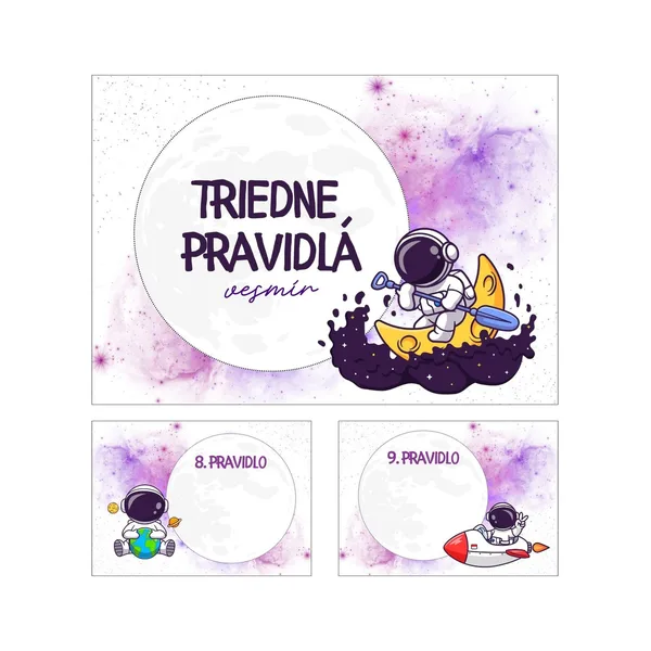 Triedne pravidlá VESMÍR