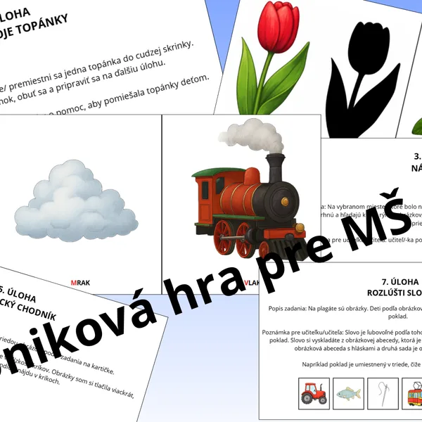 Úniková hra pre MŠ