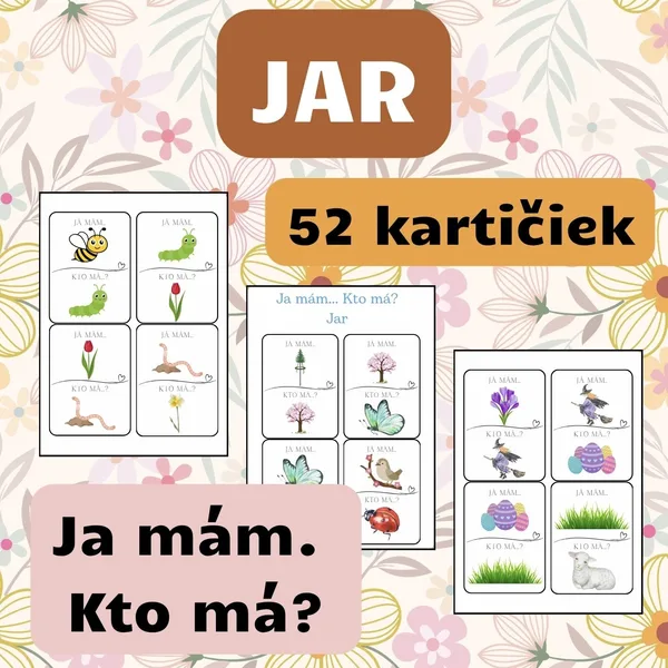 JAR - Ja mám... Kto má?