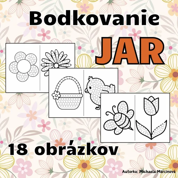 JAR – bodkovanie – 18 obrázkov