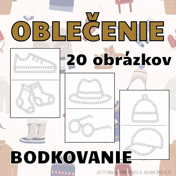 OBLEČENIE - bodkovanie