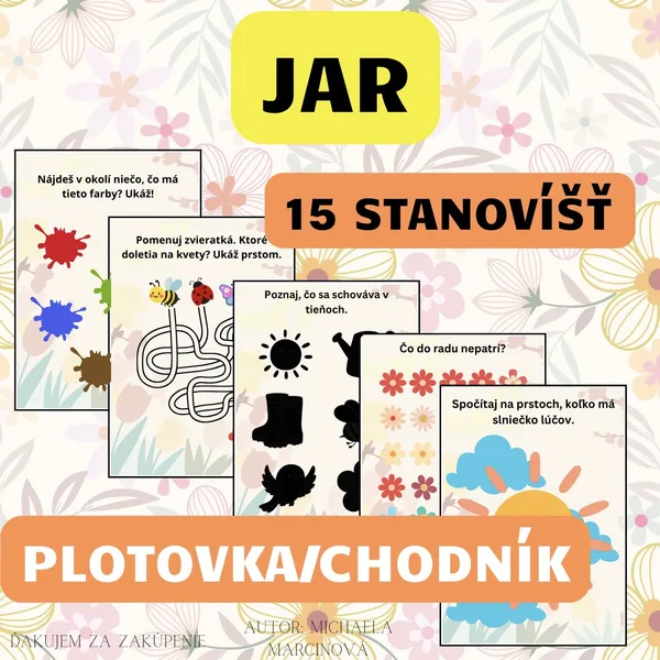JAR - plotovka/chodník -15 úloh 