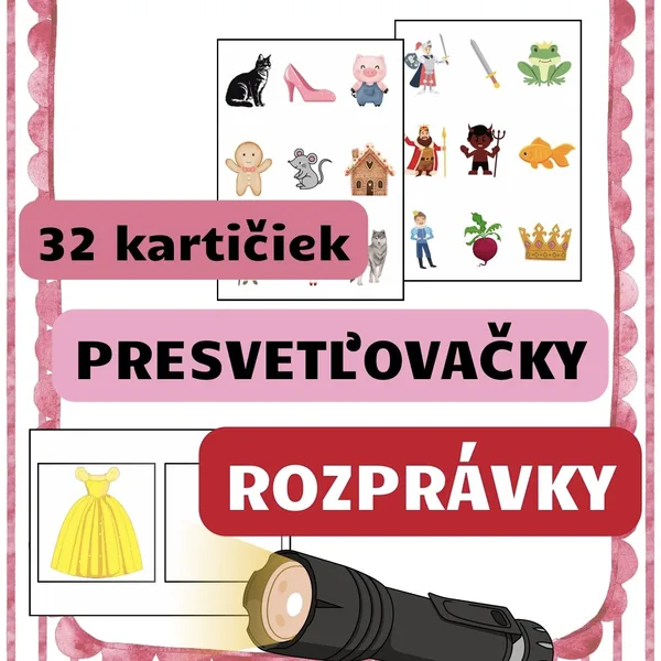 ROZPRÁVKY - presvetľovačky