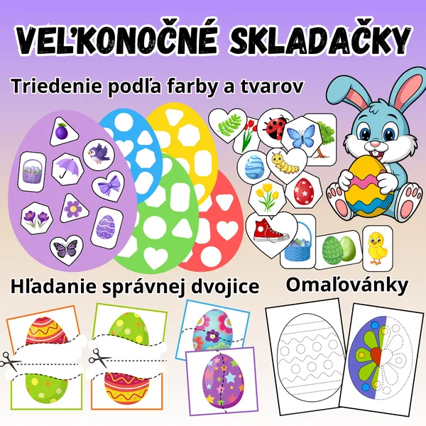 Veľkonočné skladačky