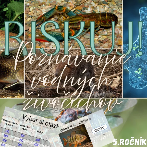 RISKUJ! - Poznávanie vodných živočíchov