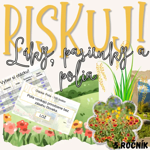 RISKUJ! - Lúky, pasienky a polia
