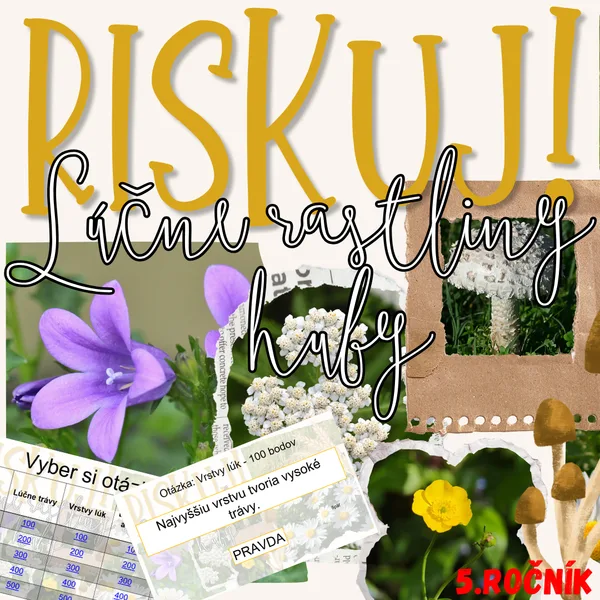 RISKUJ! - Lúčne rastliny a huby