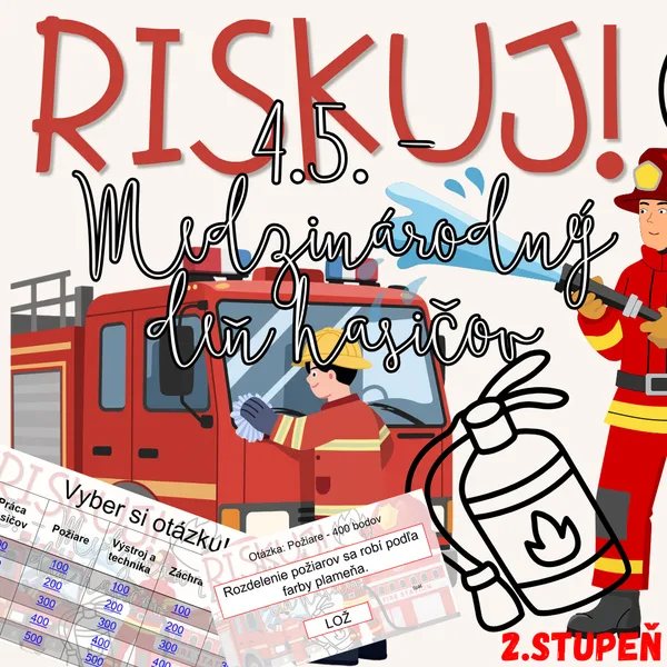 RISKUJ! - 4.5. - Medzinárodný deň hasičov