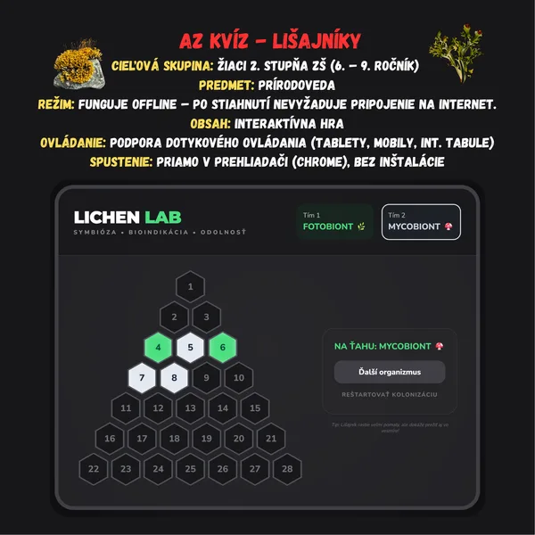 AZ-KVÍZ - Svet lišajníkov