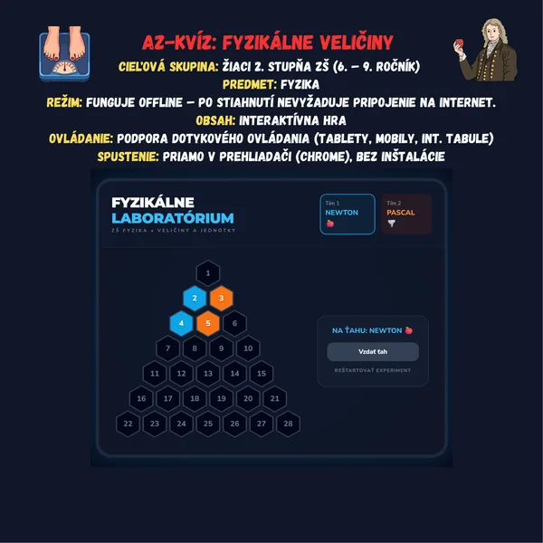 AZ-Kvíz - Fyzikálne veličiny a jednotky