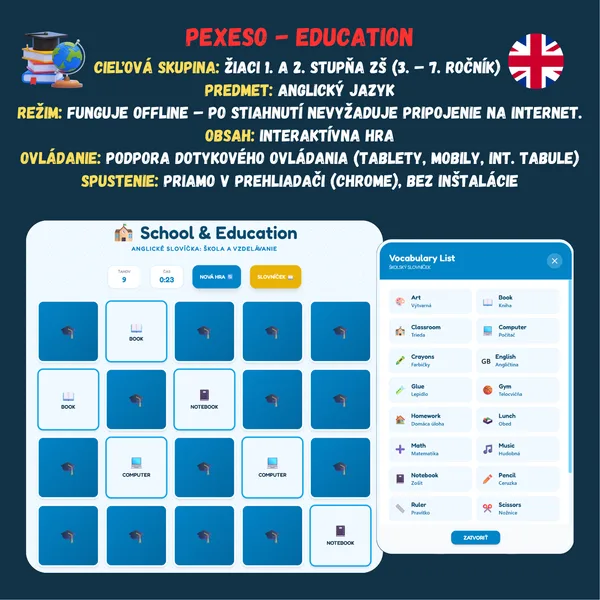 Pexeso - Education