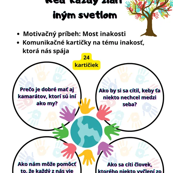 Ranné kruhy ( komunikačné kartičky) Inakosť, ktorá nás spája