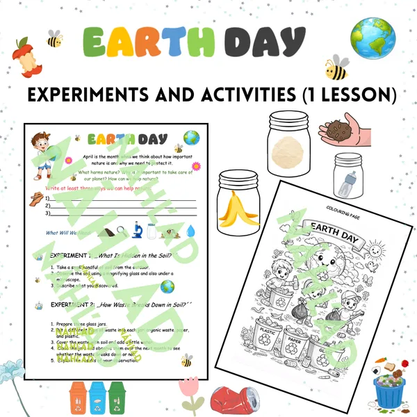 Earth Day – Experiments and Activities (1 Lesson)