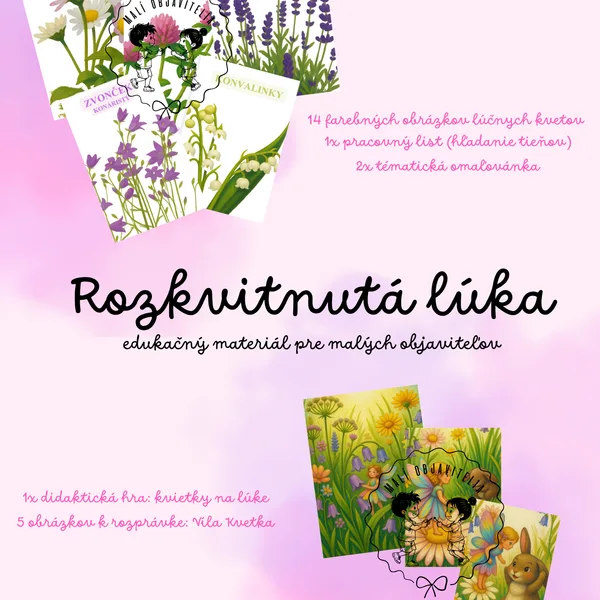 Rozkvitnutá lúka 