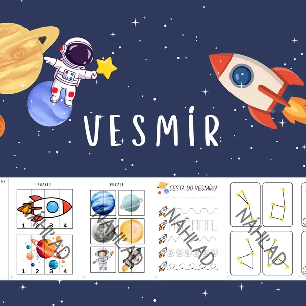Vesmír súbor 🚀🌏