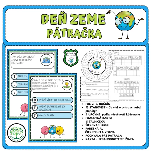 PÁTRAČKA - DEŇ ZEME
