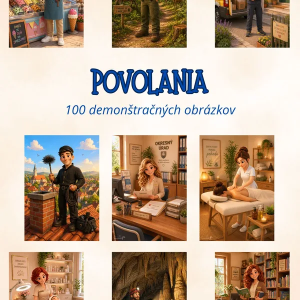 POVOLANIA - demonštračné obrázky