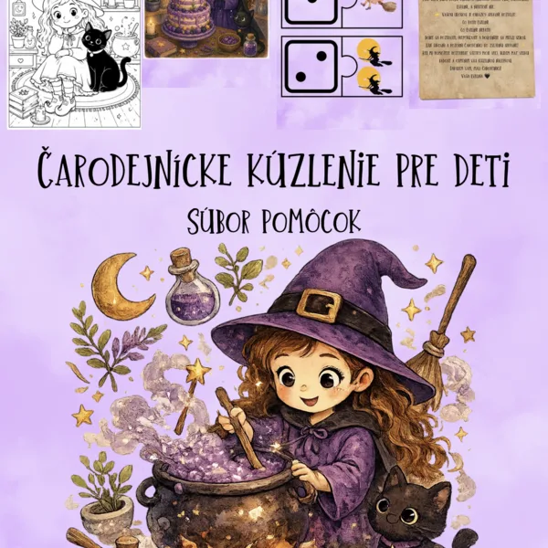 🧙‍♀️✨ ČARODEJNÍCKE KÚZLENIE PRE DETI ✨🧙‍♀️