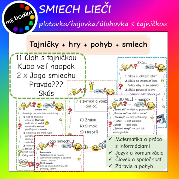 Úlohovka - Smiech lieči